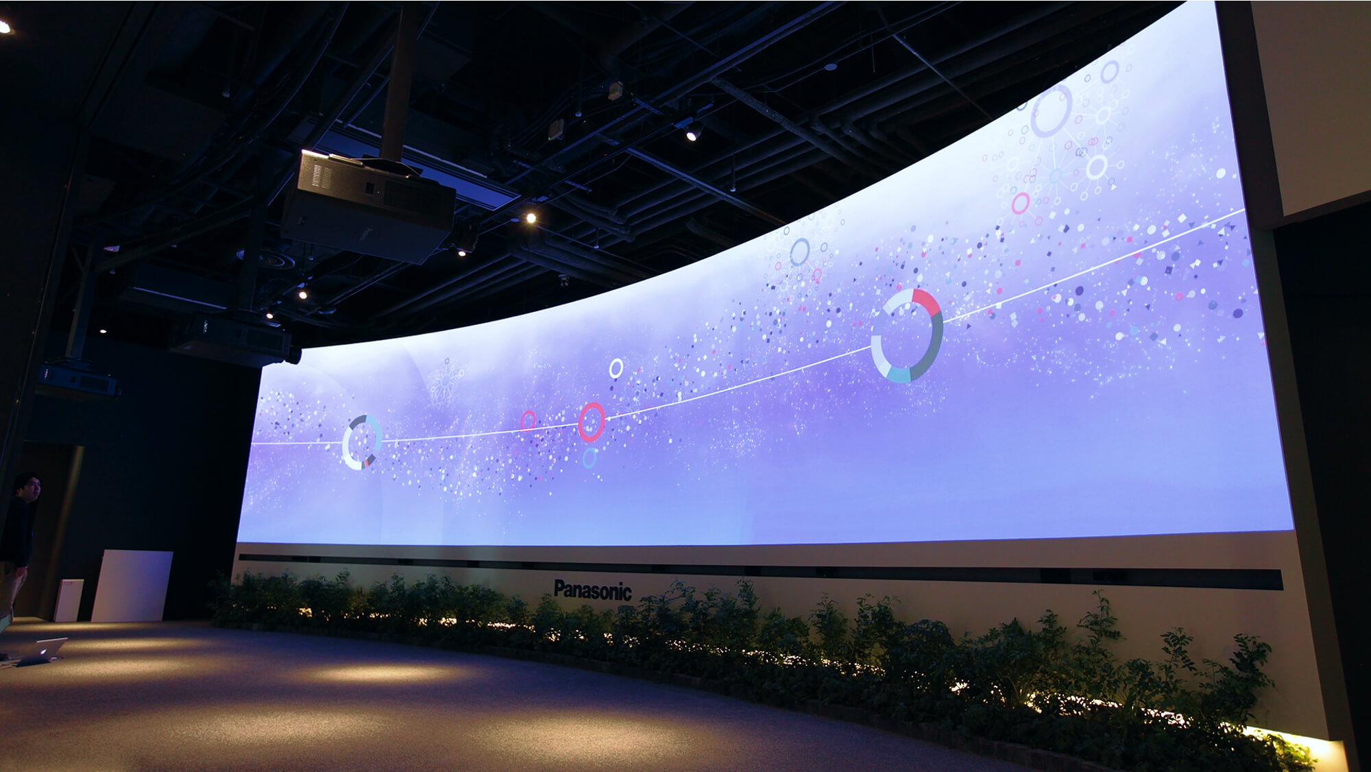 vision wallの様子